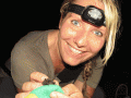 Blij met een Myotis nicrigans